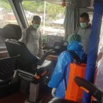 Penyemprotan Disinfektan Sangat Efektif Bunuh virus Dalam Waktu Cepat