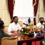Presiden Jokowi Lantik 750 Perwira TNI dan Polri Tahun 2020 di Istana Negara