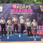 Dukung Gerak Pasukan, Yonzipur-10 Bangun Medium Girder Bridge