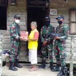 Gunakan Kapal Dinar Lisna, Personel TMMD Boven Digoel Tiba di Distrik Kawagit