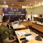 Prajurit TNI AL Bermunajat Panjatkan Doa Keselamatan ABK KRI Nanggala-402