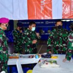 Danseskoal Ikuti Penyerahan Paket Sembako Gratis bagi Personel TNI AL Menyambut Idul Fitri 1442 H/2021 M Secara Virtual