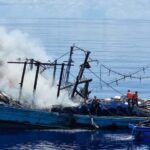 TNI AL Selamatkan 27 ABK KM. Sinar Mas yang Alami Kebakaran