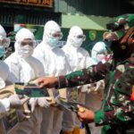 Danlanud Roesmin Nurjadin Ajak Warga Disiplin Pakai Masker