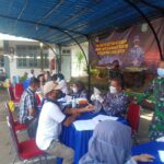 TNI AL Lanal Lampung : Dosis kedua Vaksinasi Covid-19 Masyarakat Maritim Wilayah Lampung kembali digelar