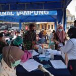 TNI AL Lanal Banten Kembali Gelar Vaksinasi COVID-19 Masyarakat Maritim Dosis 2