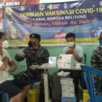 TNI AL Lanal Lampung : Dosis kedua Vaksinasi Covid-19 Masyarakat Maritim Wilayah Lampung kembali digelar