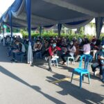 TNI AL Lantamal III Jakarta, Hari Ketiga Masyarakat Pesisir Muara Baru Masih Sangat Antusias Vaksinasi