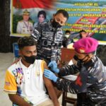 Satgas TNI Hadiri Pembentukan 2 Kampung Baru di Mamberamo Raya