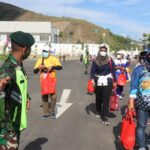 Subkogartap 0618/Bandung dan Bank BJB Gelar Vaksinasi Massal Tahap Pertama dan Kedua