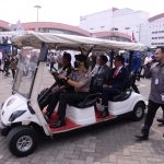 Menhan Prabowo Subianto Dampingi Presiden Joko Widodo Hadiri Acara Indo Defence Tahun 2022 di JIExpo,
