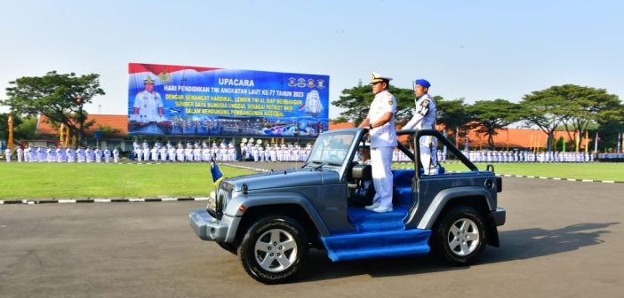 Hari Pendidikan TNI AL Ke-77, Pembagunan SDM Jadi Prioritas Utama