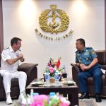 TNI AL Gelar Latihan Bersama Antar Unsur MTF-UNIFIL dan Kapal Destroyer Italia