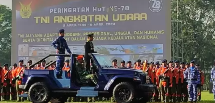 HUT TNI AU Ke-78, Panglima TNI: Harus Adaptif dengan Perkembangan Geopolitik Global