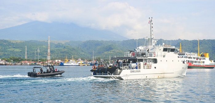 Tiga Unsur Laut Dikerahkan Dalam Pengamanan Arus Mudik Hari Raya Idul Fitri 1445 H di Perairan Selat Bali