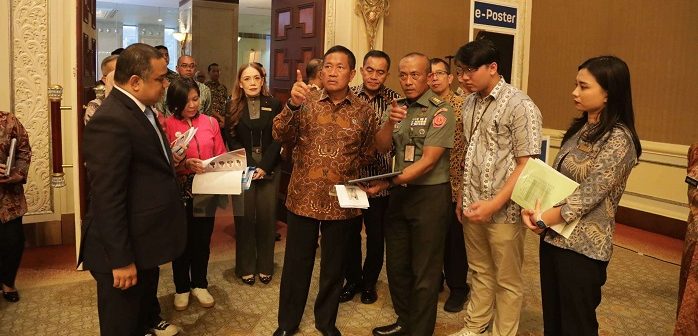 Wamenhan RI Tinjau Kesiapan Lokasi Indo Defence 2024