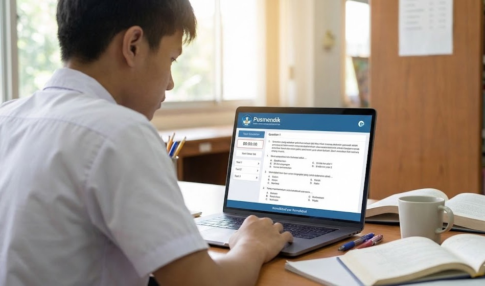 Simulasi TKA Pusmendik