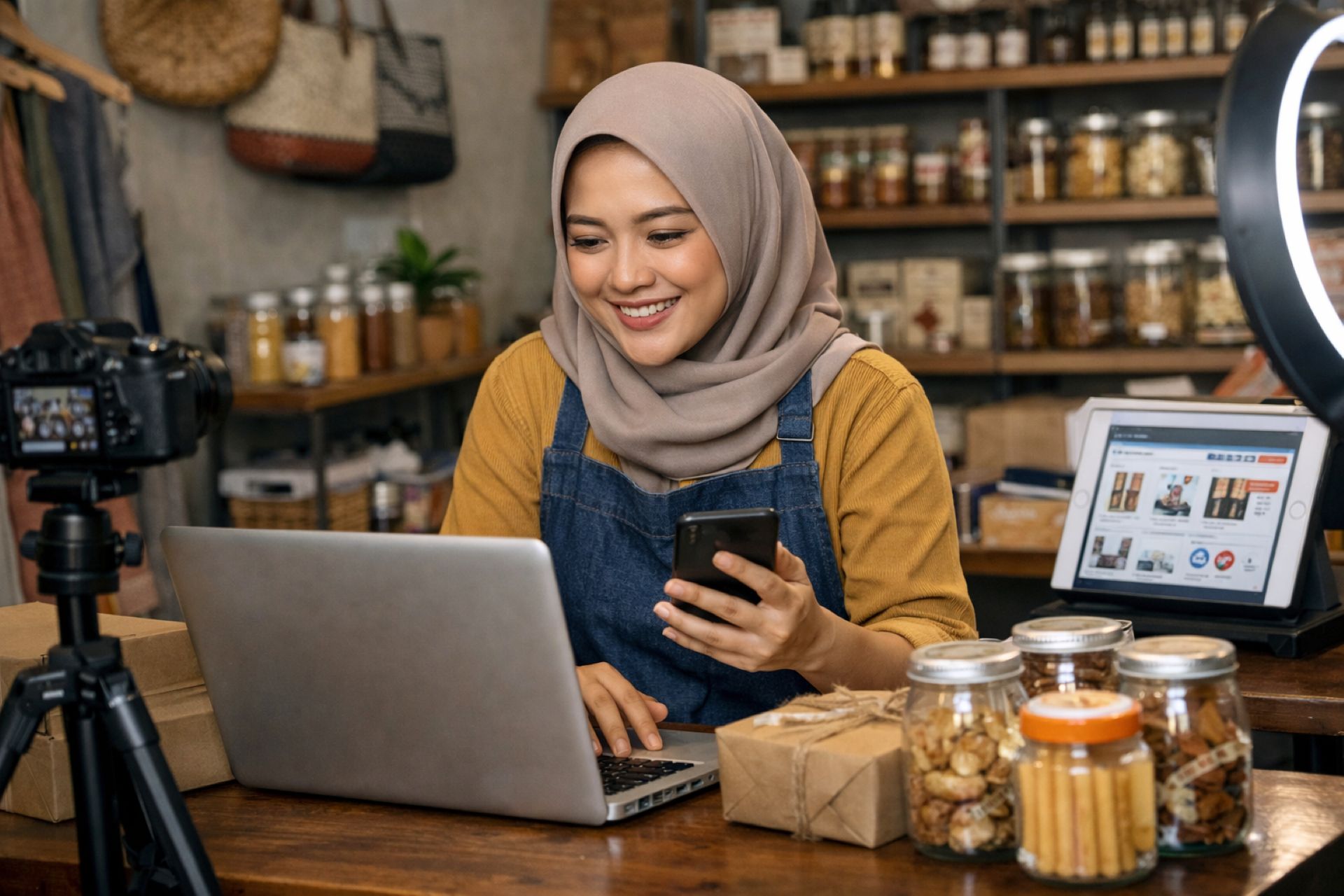 ekonomi digital UMKM mendorong pelaku usaha memanfaatkan platform digital