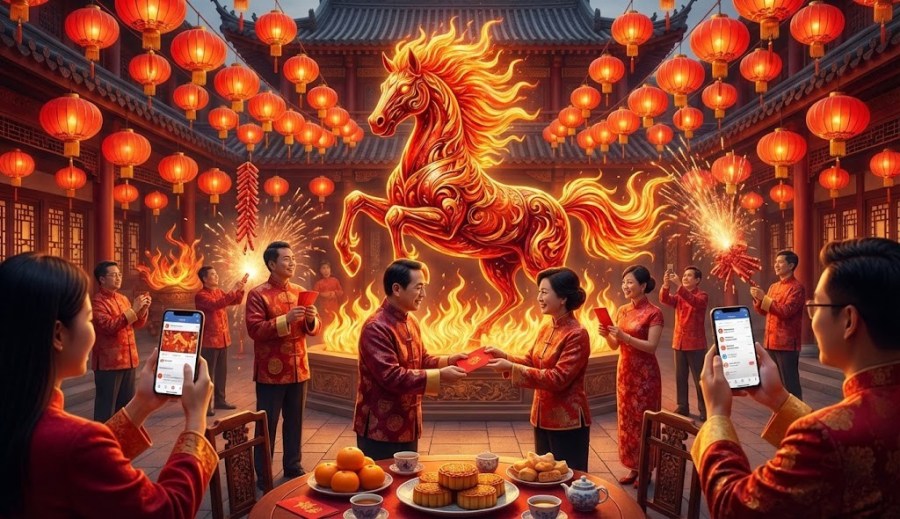 Ini Tren Ucapan Imlek 2026