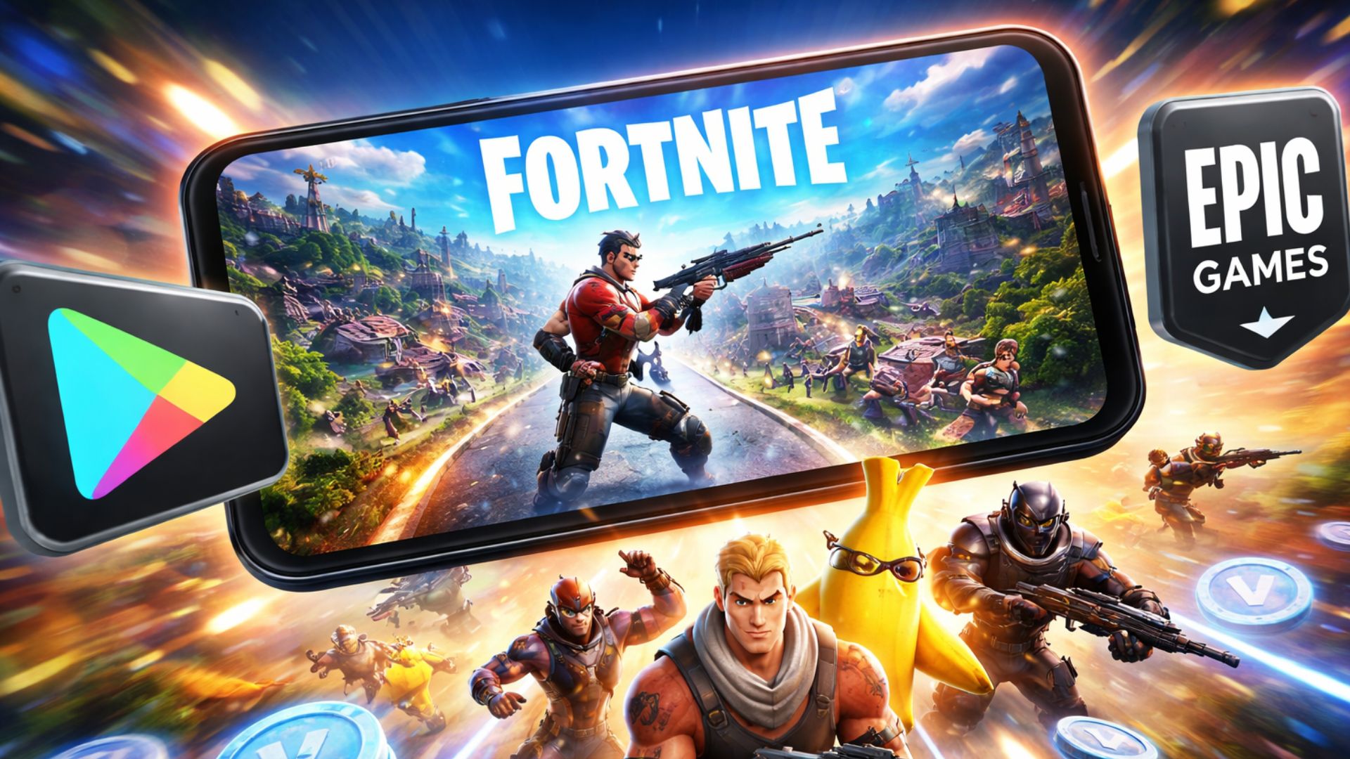 Epic Games Mobile Cetak Sejarah: Fortnite Resmi Kembali ke Google Play, Dunia Gaming Berubah