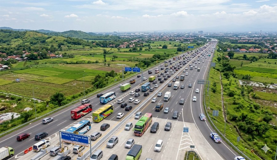 One Way Japek-Kalikangkung Resmi Dibuka