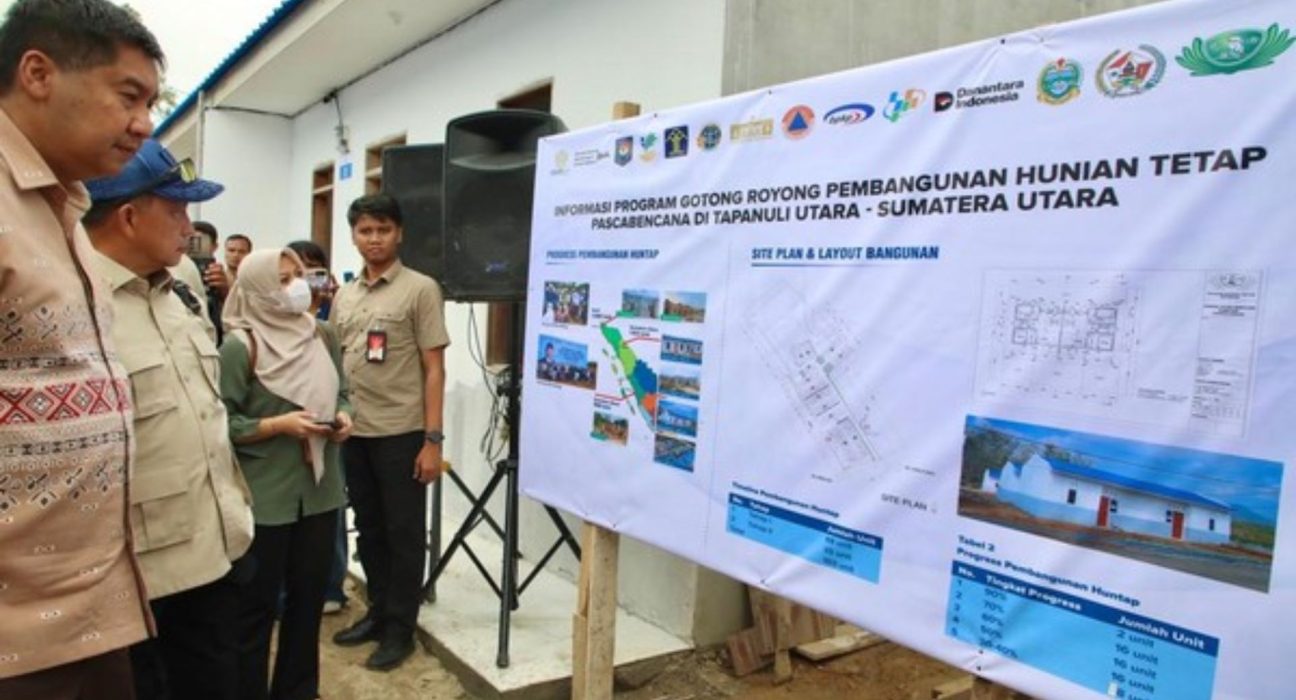 Pemerintah Kebut Pembangunan Huntap Korban Bencana