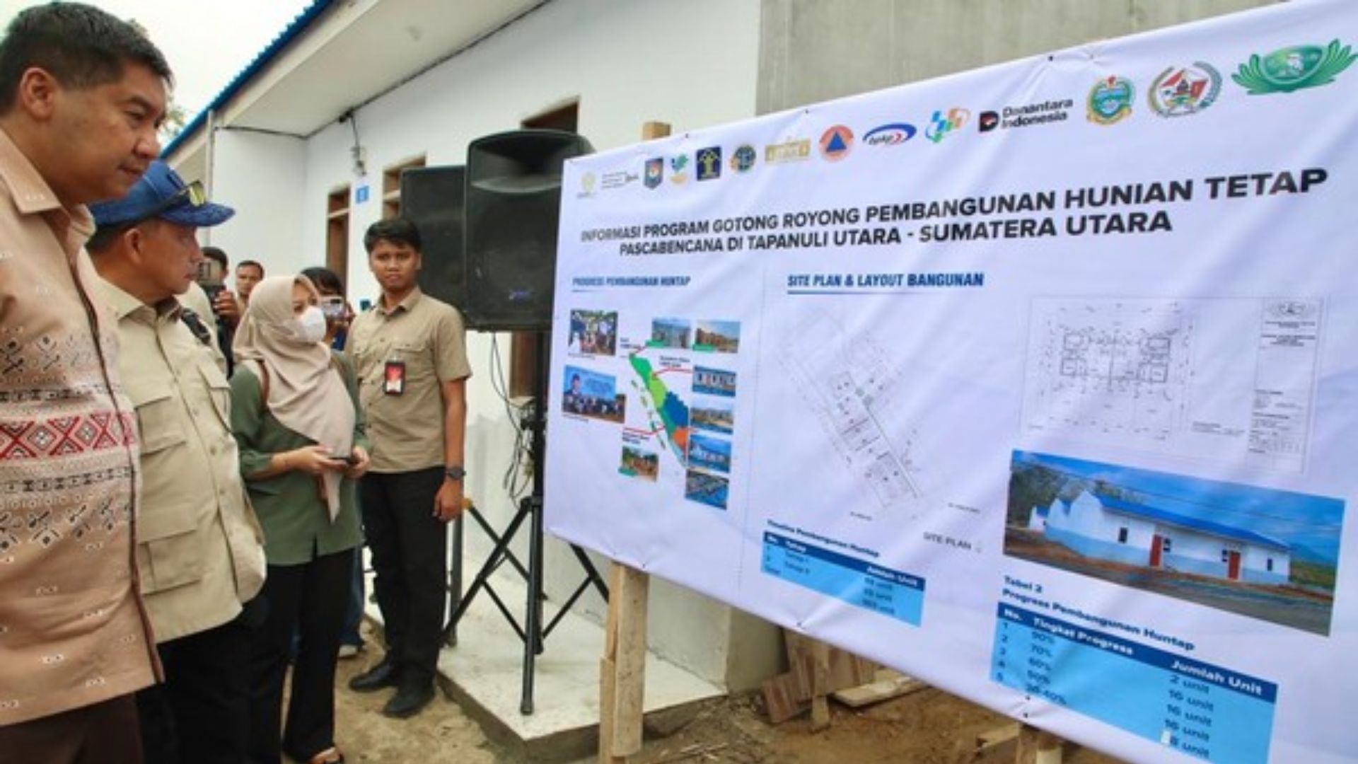 Pemerintah Kebut Pembangunan Huntap Korban Bencana