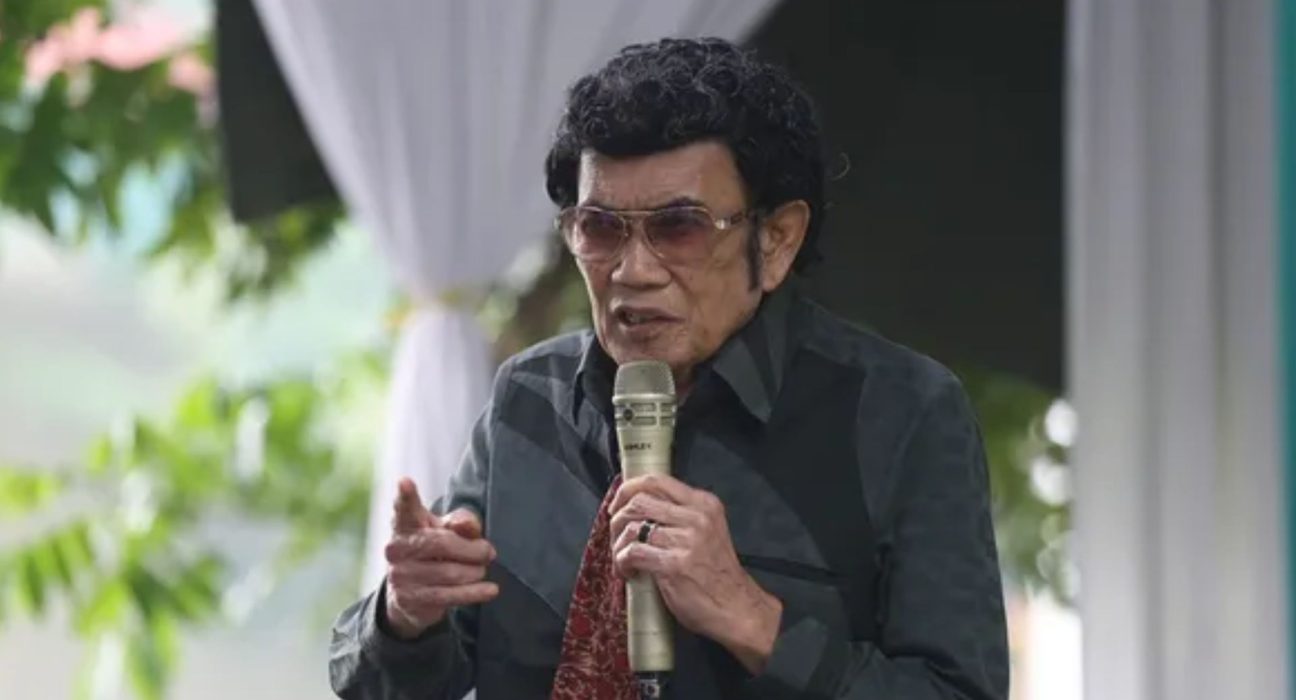 Rhoma Irama Sumbang Rp100 Juta Atasi Royalti Musisi Anjlok