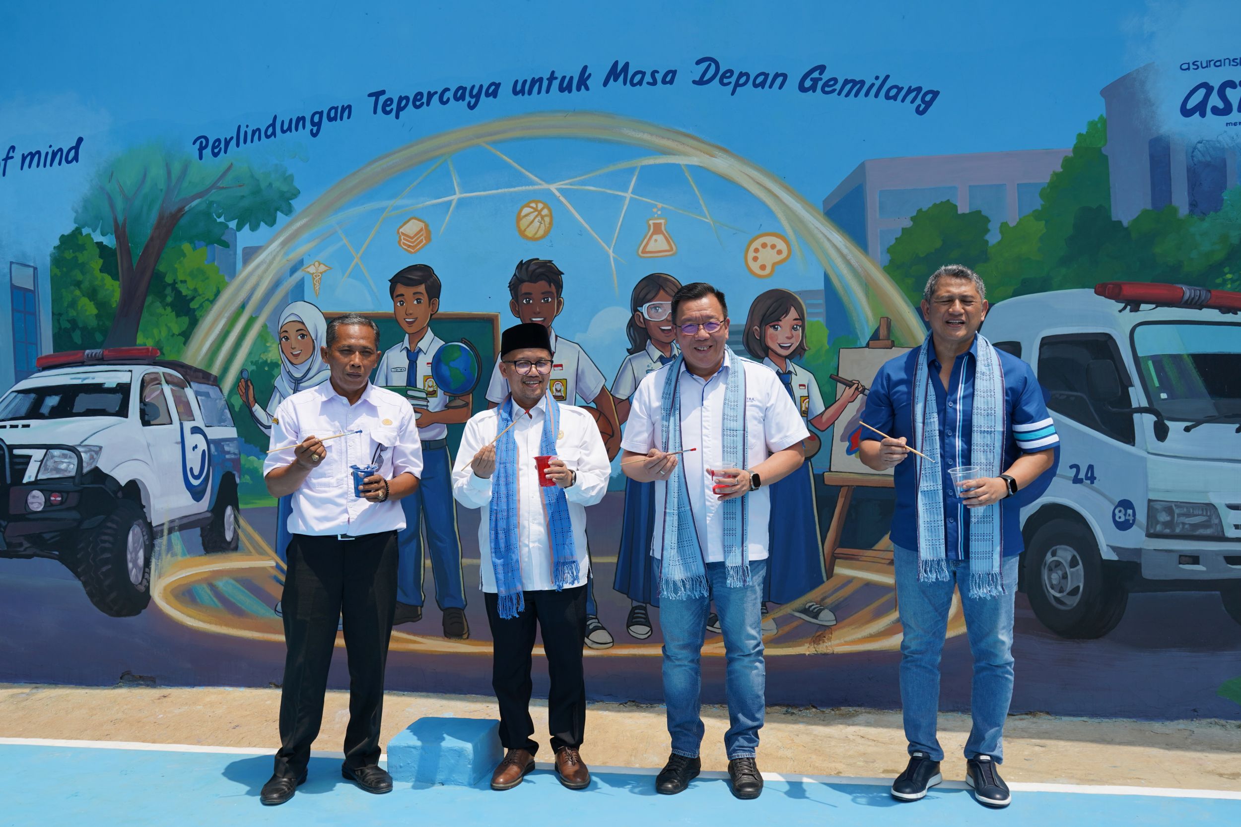 Peresmian fasilitas sekolah Astra di Lebak