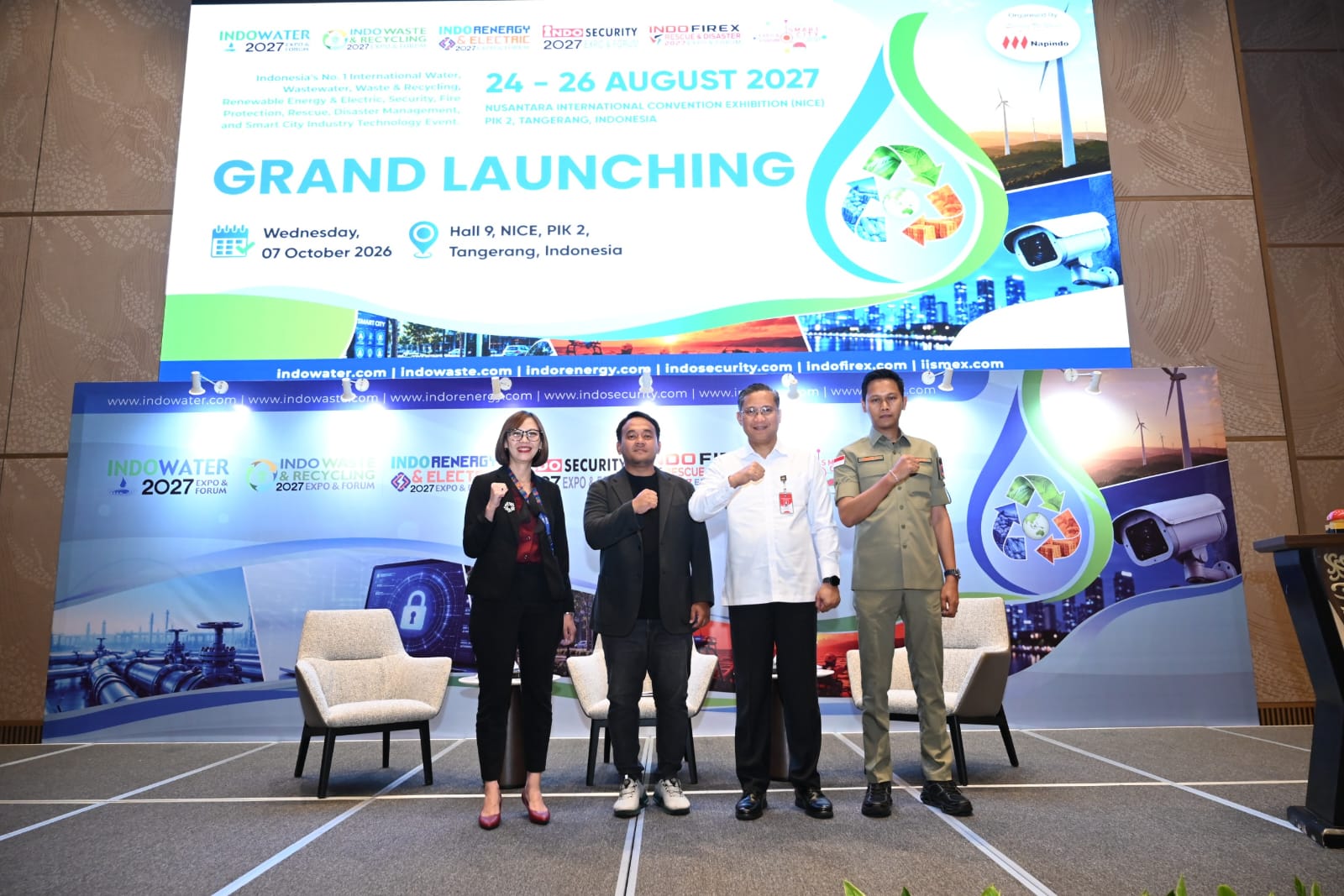 Grand Launching rangkaian pameran industri Napindo 2027 di NICE PIK 2, Tangerang